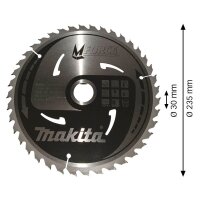 makita B-32085 M-FORCE Kreissägeblatt 235,0 mm, 40...
