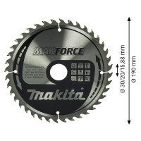 makita B-32340 MAKFORCE Kreissägeblatt 190,0 mm, 40...