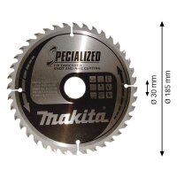makita B-33174 SPECIALIZED Kreissägeblatt 185,0 mm,...