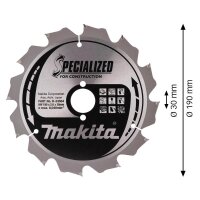 makita B-33554 SPECIALIZED Kreissägeblatt 190,0 mm,...