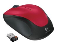 Logitech Wireless Mouse M235 Maus kabellos rot