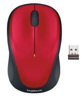 Logitech Wireless Mouse M235 Maus kabellos rot