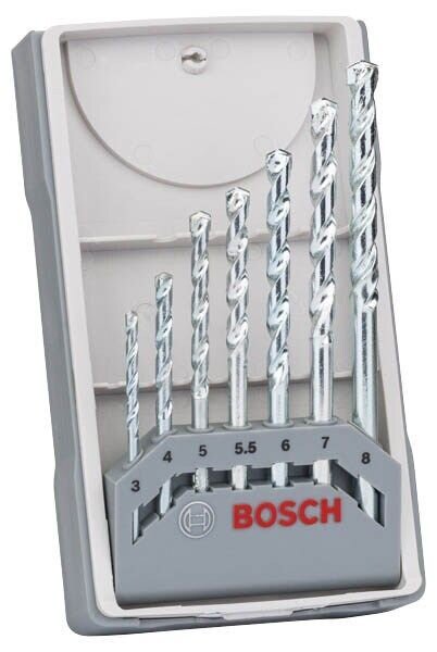 BOSCH Steinbohrer-Set CYL-1, 7-teilig