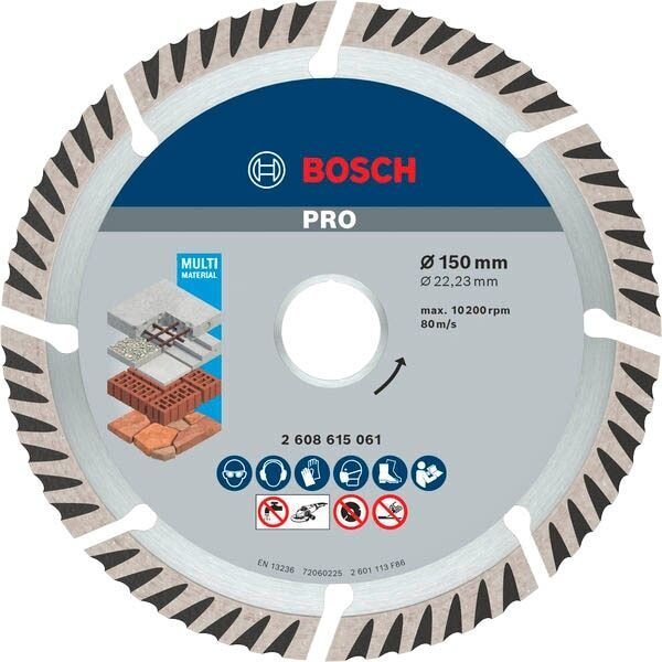 BOSCH Diamant-Trennscheibe PRO Multi Material, 1 St.