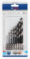 BOSCH Metallbohrer-Set PRO Metal HSS-G Impact, 8-teilig