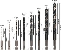 BOSCH Metallbohrer-Set PRO Metal HSS-G Impact, 8-teilig