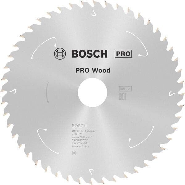 BOSCH PRO Wood Kreissägeblatt 190,0 mm, 48 Zähne, 1 St.