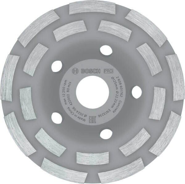 BOSCH Schleiftopf PRO Concrete, 1 St.