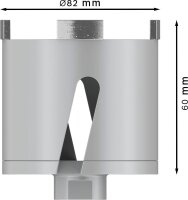 BOSCH Diamantbohrkrone für Trockenbohrung PRO Socket, Ø 82 mm, 1 St.