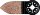 BOSCH EXPERT Sanding Finger Coarse AVZ 32 RT4 Schleifplatte , 1 St.
