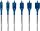 BOSCH Flachfräsbohrer-Set EXPERT Self Cut Speed, 5-teilig