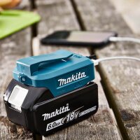 makita DECADP05 Ladeadapter blau