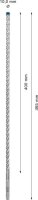 BOSCH Hammerbohrer EXPERT SDS plus-7X, Ø 10,0 mm, 1 St.