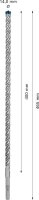 BOSCH Hammerbohrer EXPERT SDS plus-7X, Ø 14,0 mm, 1 St.