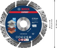 BOSCH Diamant-Trennscheibe EXPERT MultiMaterial, 1 St.
