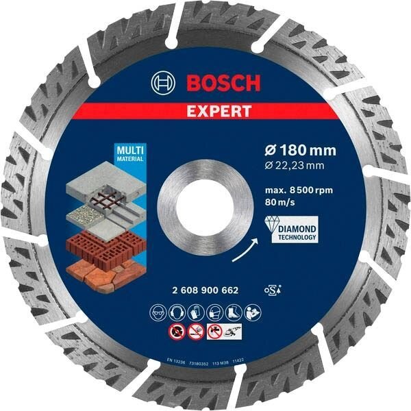 BOSCH Diamant-Trennscheibe EXPERT MultiMaterial, 1 St.