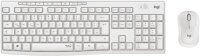 Logitech MK295 Tastatur-Maus-Set kabellos weiß