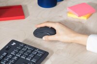 Logitech MK295 Tastatur-Maus-Set kabellos schwarz