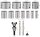 BOSCH Lochsägen-Set PRO Multi Material Q-Lock, 15-teilig