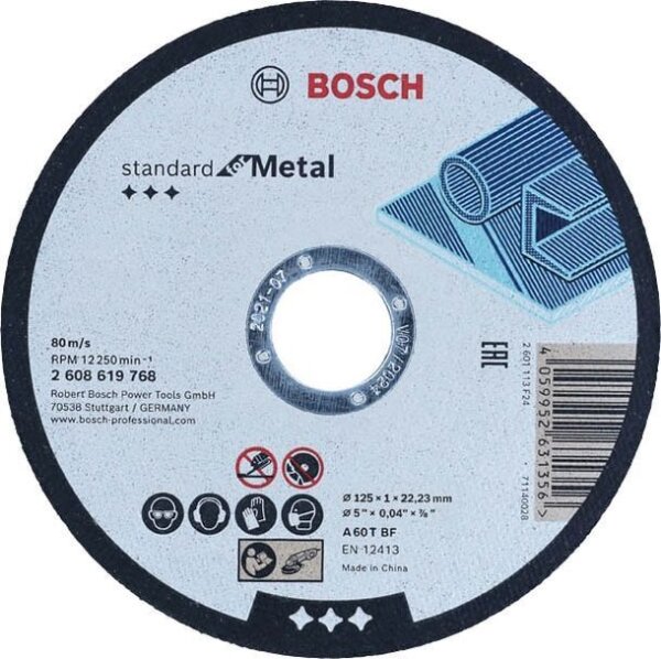BOSCH Trennscheibe Standard for Metal, 1 St.