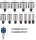 BOSCH Lochsägen-Set PRO Multi Material PC Plus, 14-teilig