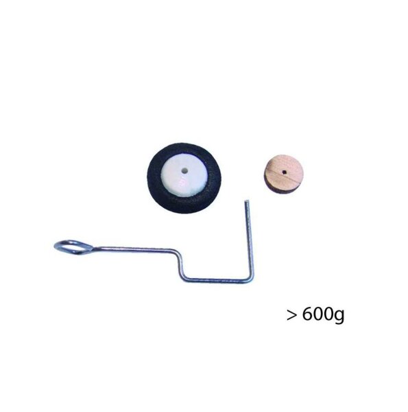 Heckfahrwerk - für Modelle bis 600g