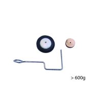Heckfahrwerk - für Modelle bis 600g