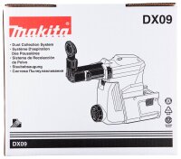 makita DX09, 199585-2 Staubabsaugung