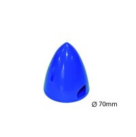 Kunststoff-Spinner Ø 70 mm blau