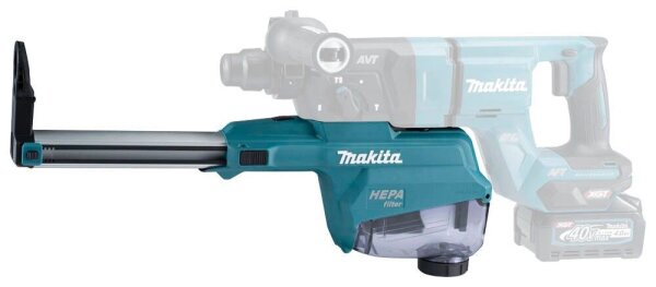 makita DX15, 191X40-4 Staubabsaugung