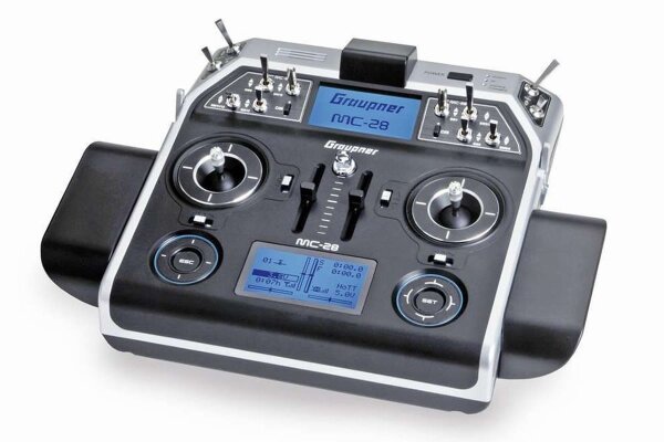 Dpower Graupner mc-28 Sender - HoTT 2.4GHz Fernsteuerung 16 Kanäle  ( 33028.77 )