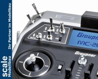 Dpower Graupner mc-28 Sender - HoTT 2.4GHz Fernsteuerung...