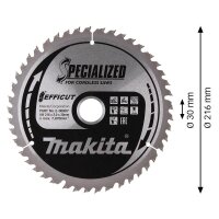 makita E-06987 Kreissägeblatt 216,0 mm, 45 Zähne, 1 St.