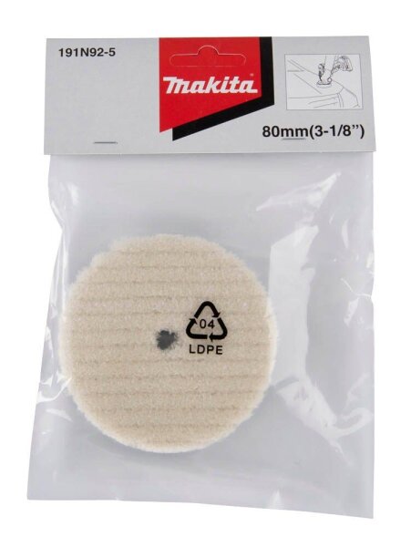 makita 191N92-5 Polierpad  Wolle, 1 St.