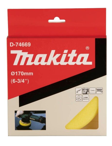 makita D-74669 Polierpad  Schaumstoff, 1 St.