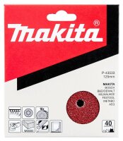 10 makita P-43533 Schleifblätter 40