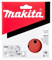 10 makita P-43583 Schleifblätter 180