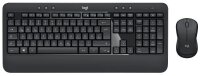 Logitech MK540 ADVANCED Tastatur-Maus-Set kabellos schwarz