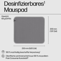 HP Mousepad 100 grau