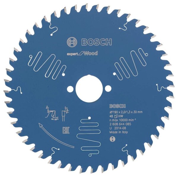 BOSCH EXPERT for Wood Kreissägeblatt 190,0 mm, 48 Zähne, 1 St.