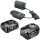 BOSCH Home & Garden Werkzeugakkus mit Ladegerät Starter-Set 18V Li-Ion 1x 2,0 + 1x 4.0 Ah
