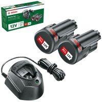 BOSCH Home & Garden Werkzeugakkus mit Ladegerät...