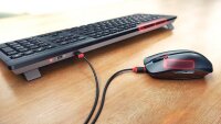CHERRY STREAM DESKTOP RECHARGE Tastatur-Maus-Set kabellos schwarz