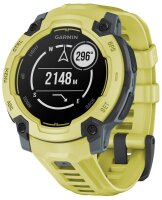 GARMIN Instinct E 45 mm Smartwatch lime, dunkelgrün