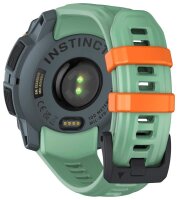 GARMIN Instinct 3 AMOLED 45 mm Smartwatch grün, schwarz