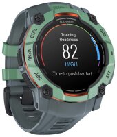 GARMIN Instinct 3 AMOLED 50 mm Smartwatch grün, schwarz