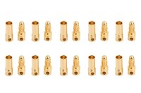 Goldkontakte Ø 3,5 mm - 10 Paar