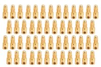 Goldkontakt Stecker Ø 3,5 mm - 50 St.