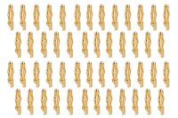 Goldkontakt Stecker Ø 4,0 mm - 50 St.