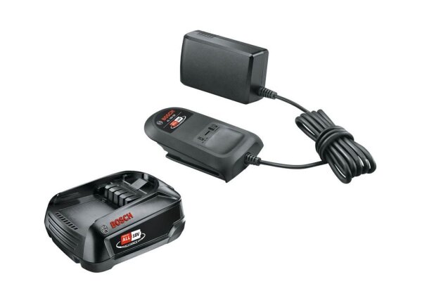BOSCH Home & Garden Werkzeugakkus mit Ladegerät Starter-Set 18V Alliance Li-Ion 1x 2,5 Ah